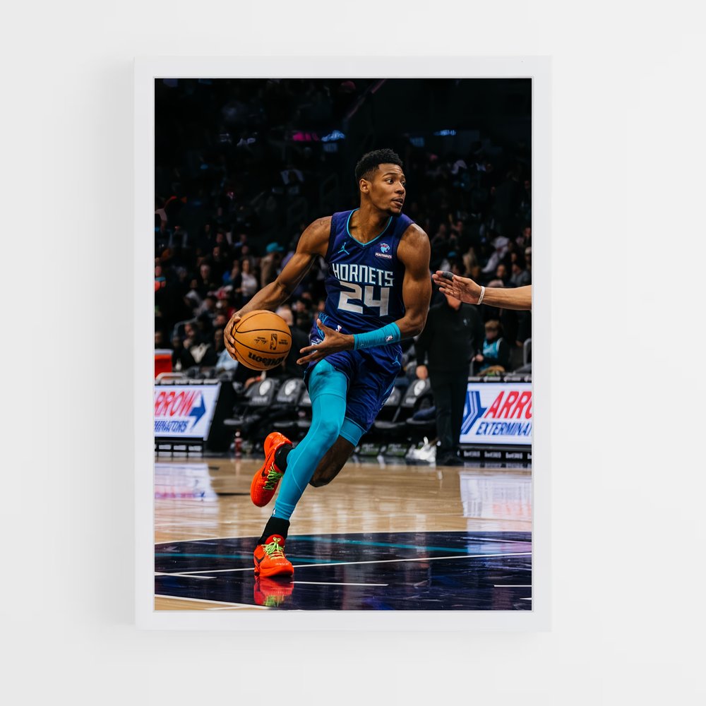 Poster Slam Dunk Style – affiche Basketball (vue 3)